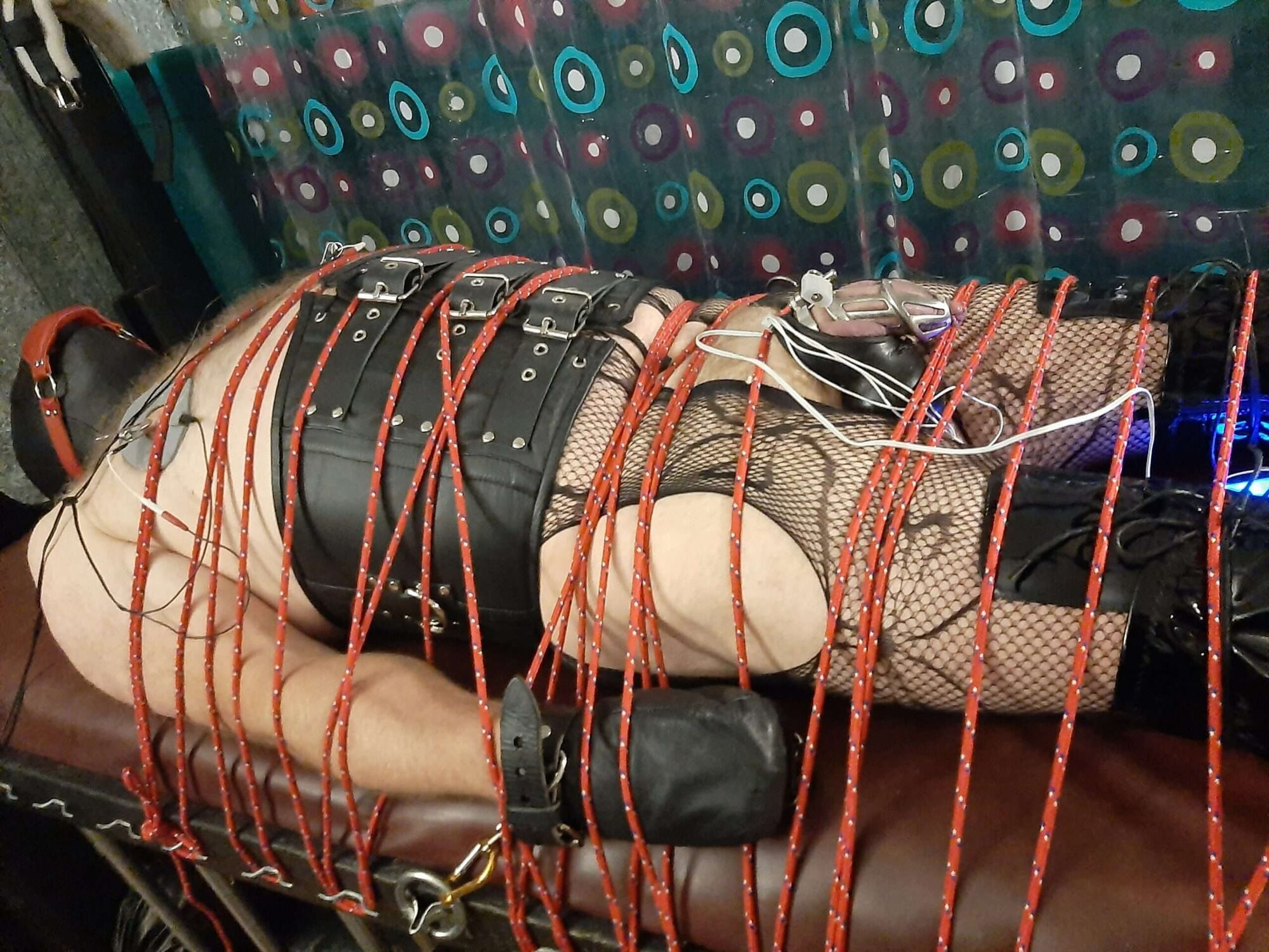 Ballet Boot Bondage & CBT on The Dungeon Table #2