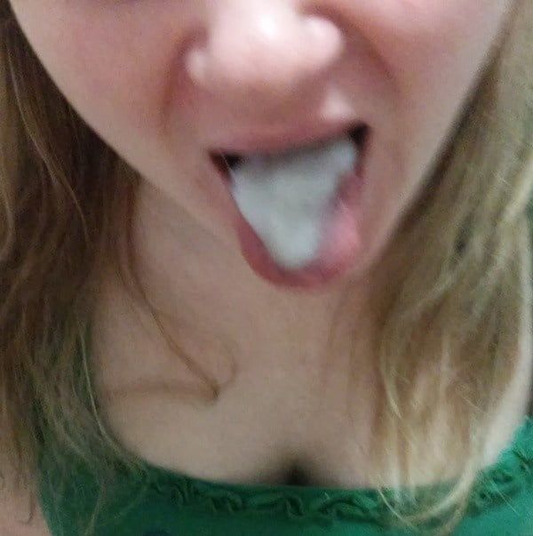 Blowjob and sperm in mouth #5