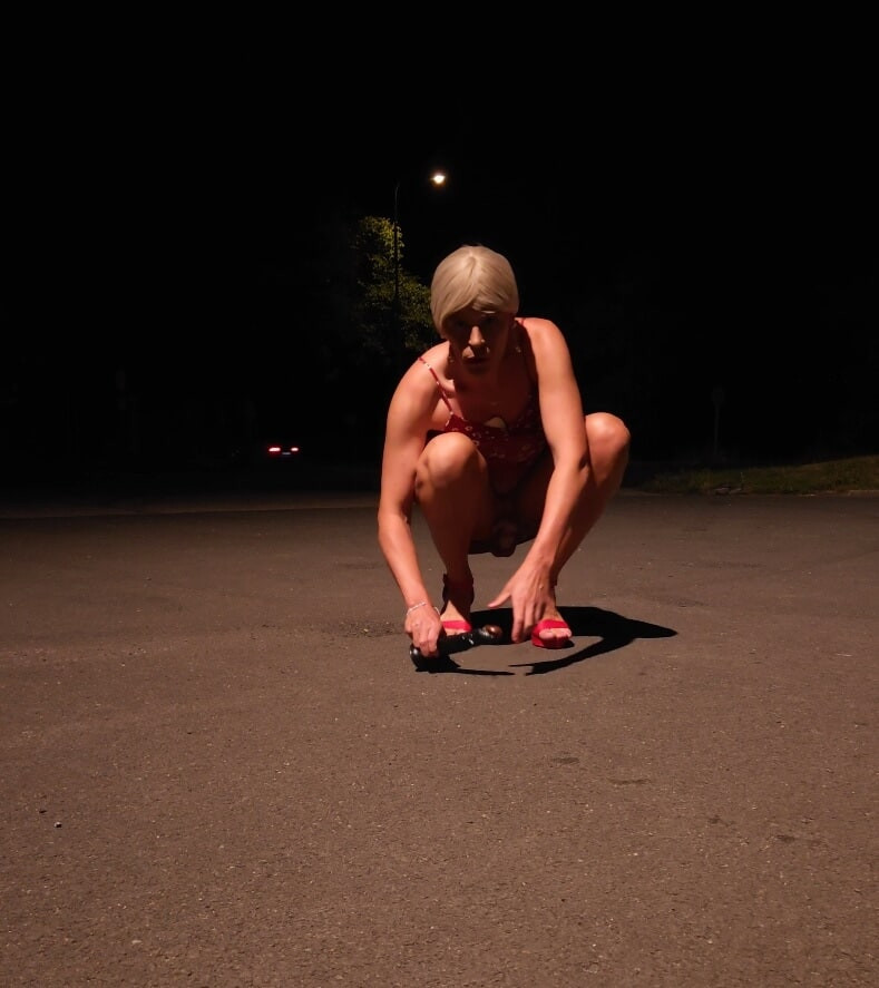Sissy slut in streets 2 #42