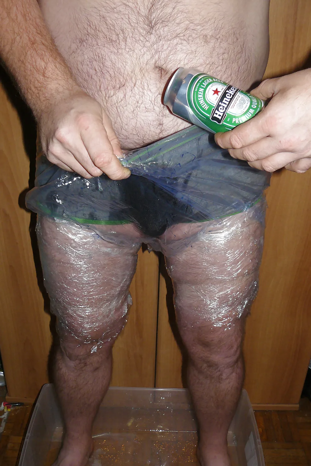 Humiliation with beer #12