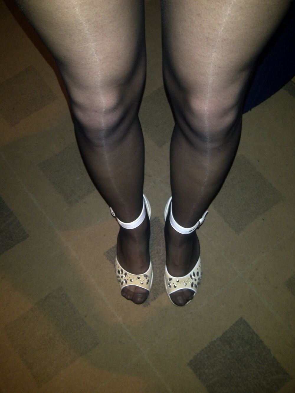 Crossdresser stockings  #4