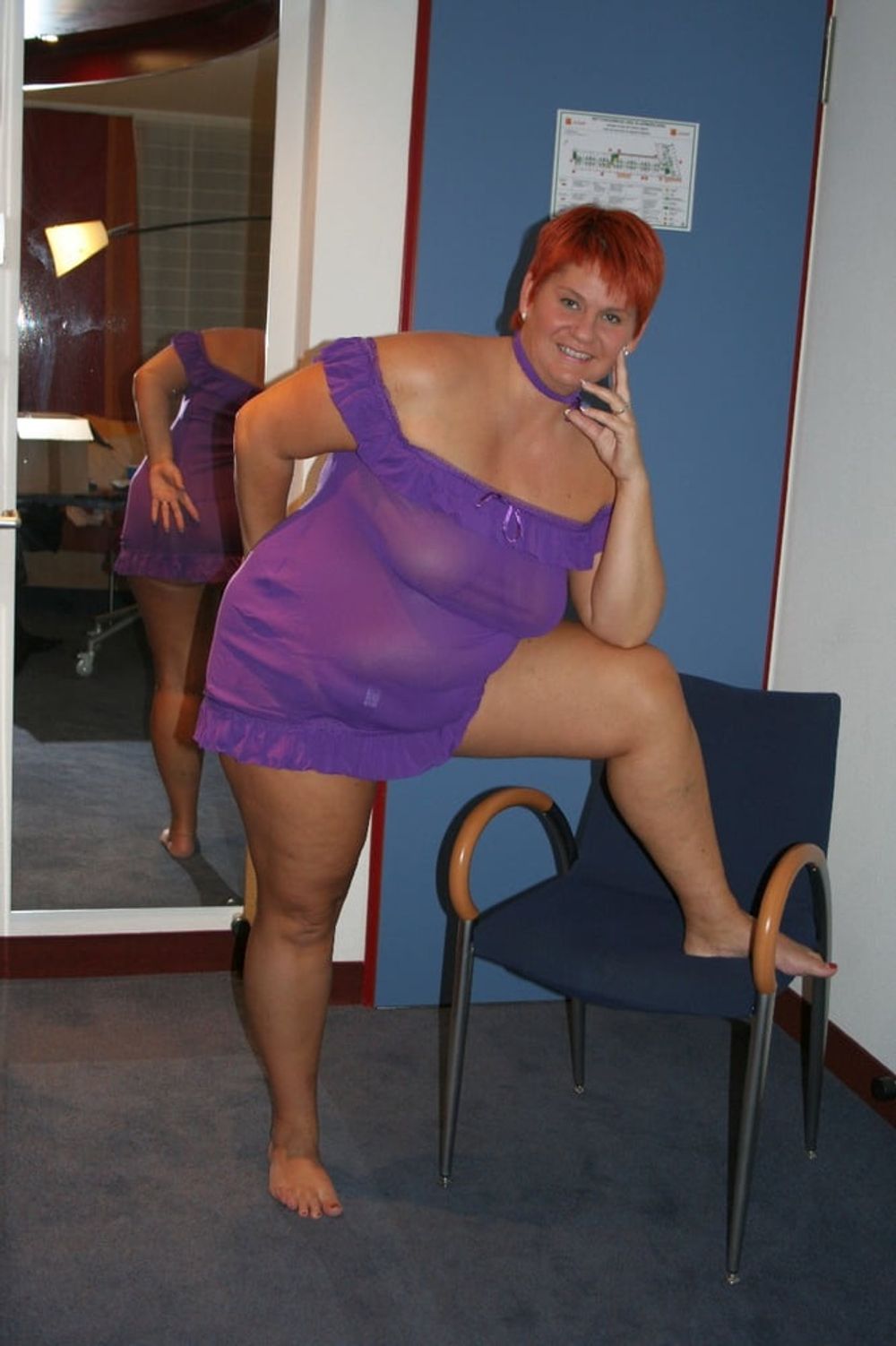 Posing in Purple ... #2