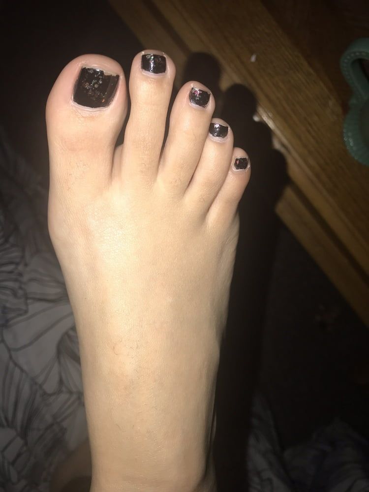 Cum Covered Latina Toes #51