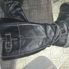 Leather boots 1