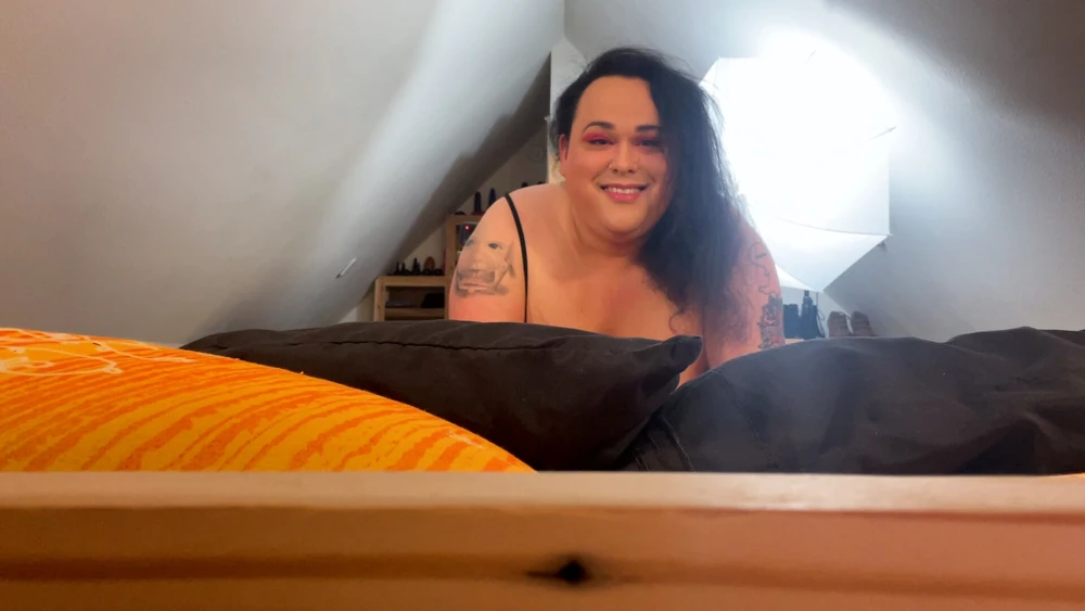 Stills from "Fuck the Shit Out of a Chunky Trans Babe" #5