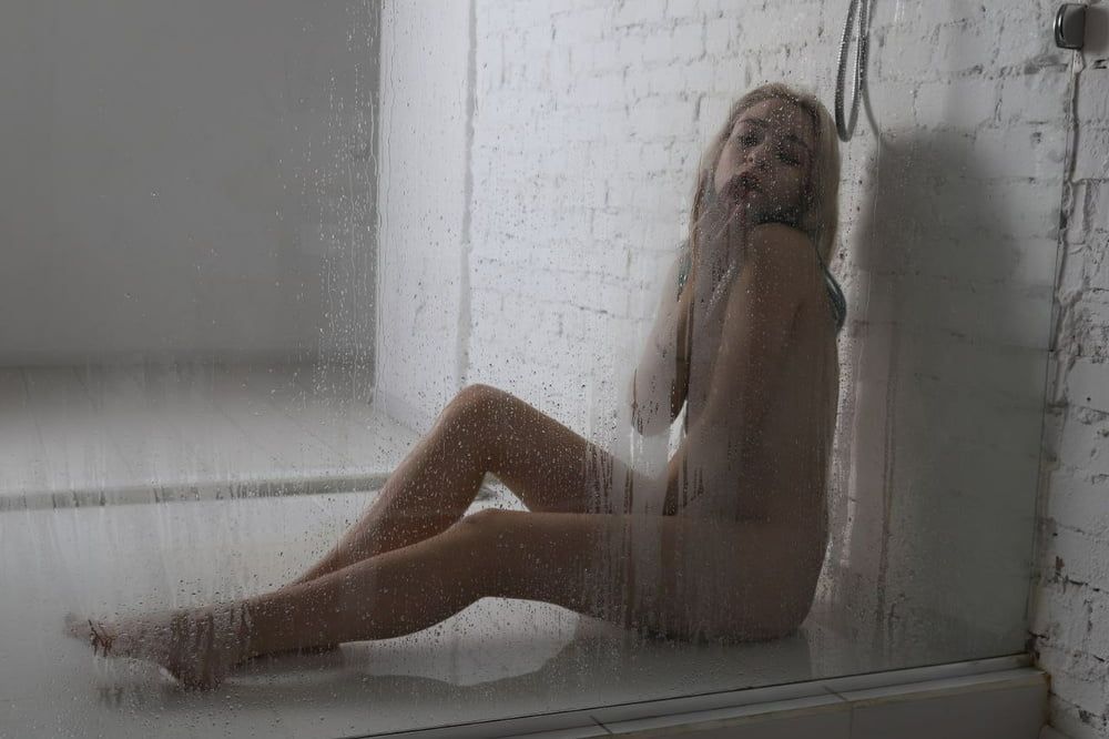 Nude hot shower shoot #5