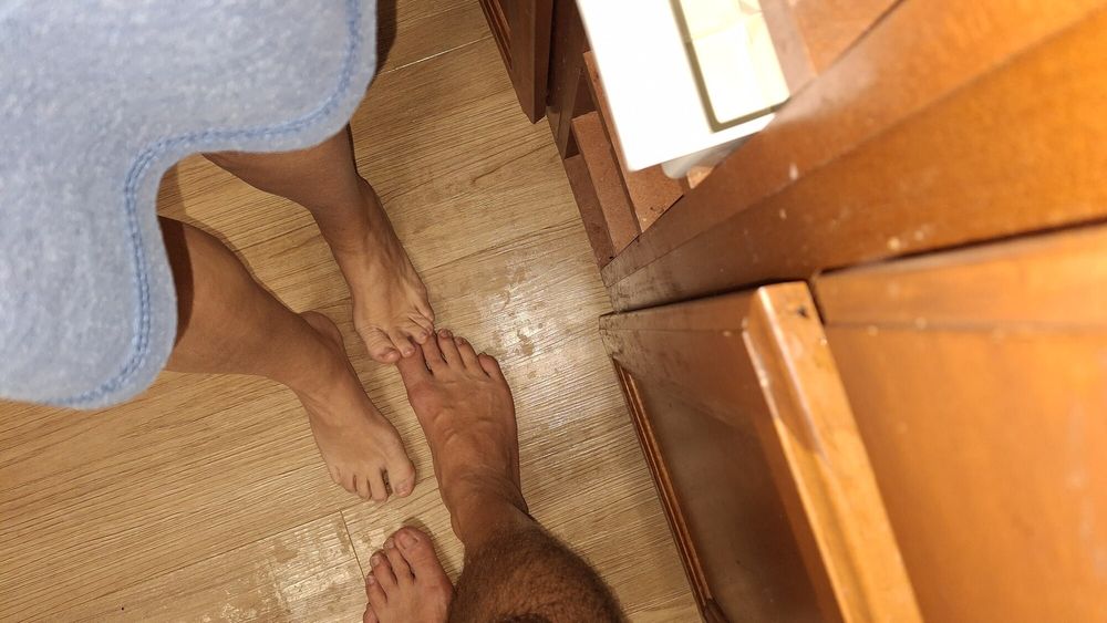 Showing off our feet #4