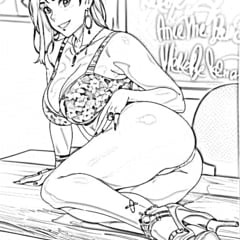 Adult NSFW Coloring Books #1  Over 50 Images 
