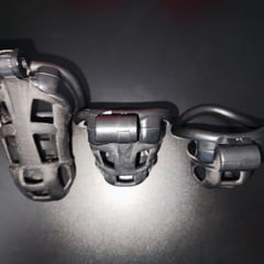 Chasity getsa smaller, plugs get bigger