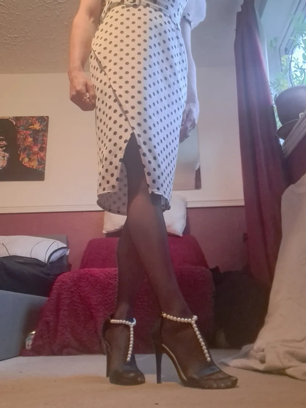 Dannis new heels and dress #5