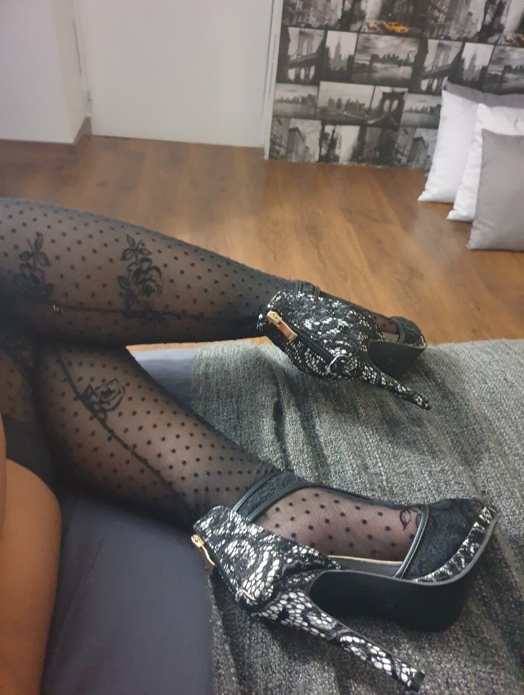 Some of my heels and stockings #4