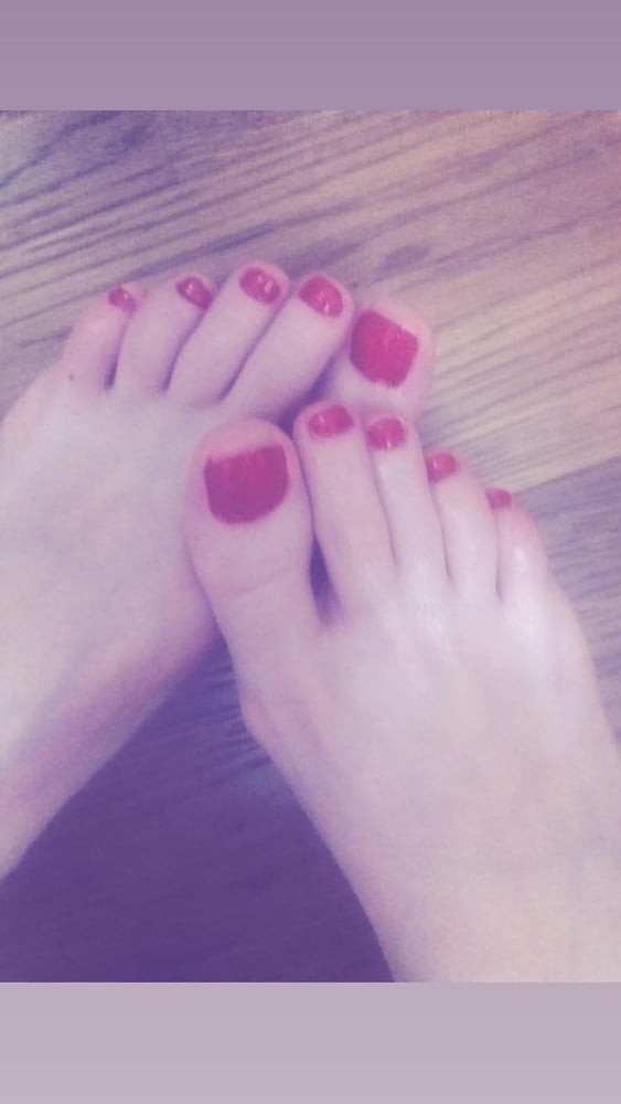 My feet..