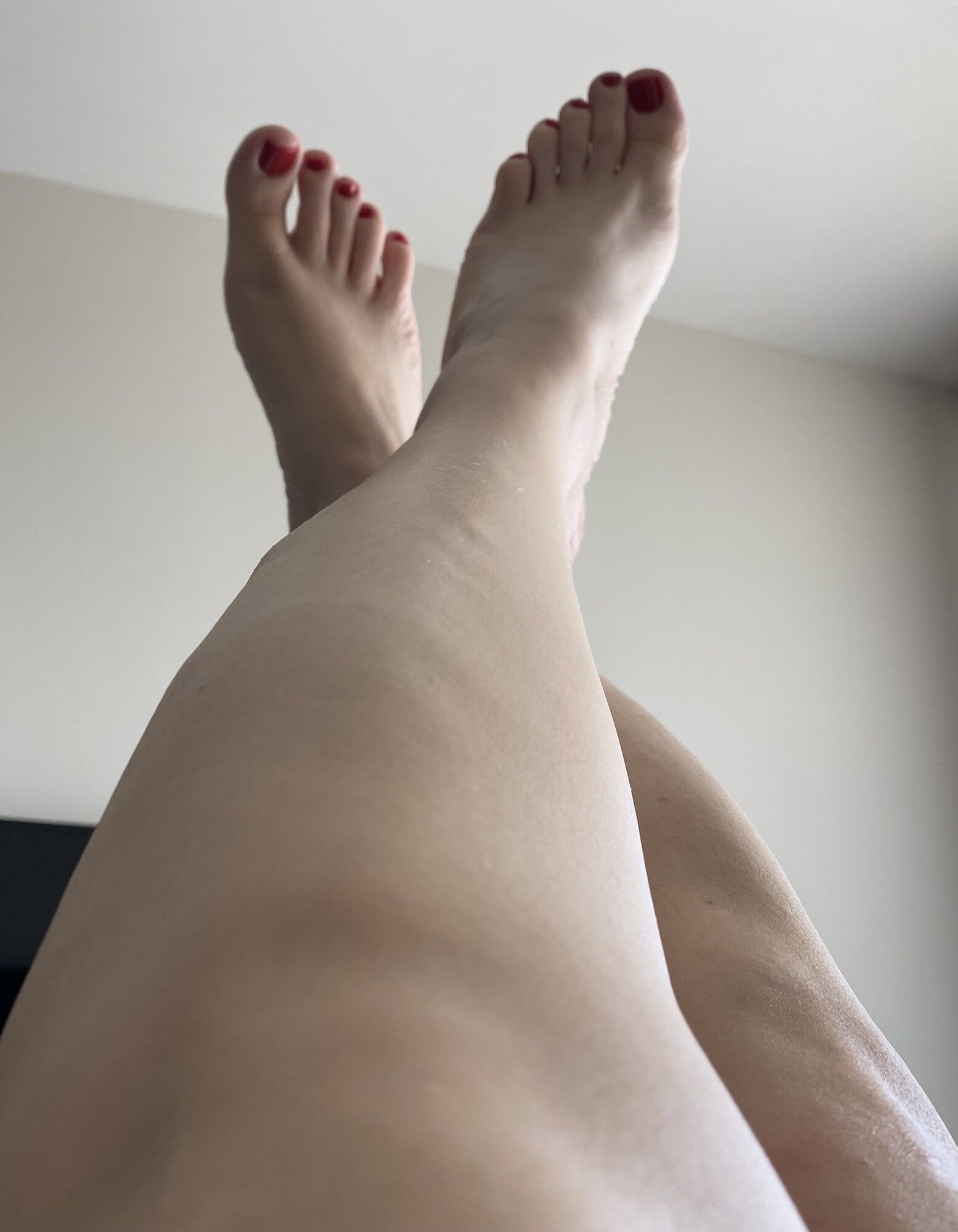 My shaved legs and polished nails #43