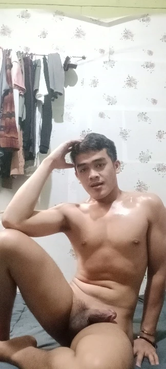 Hot Asian Teen Guy Bedroom Pose #20