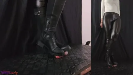 i just want to crush your cock and clean my riding boots         