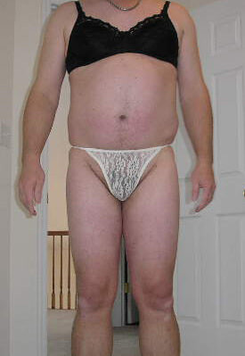 Me with borrowed panties #3