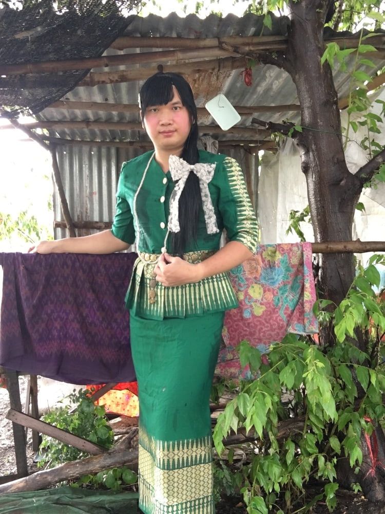 Thai dress green EP.1 #2