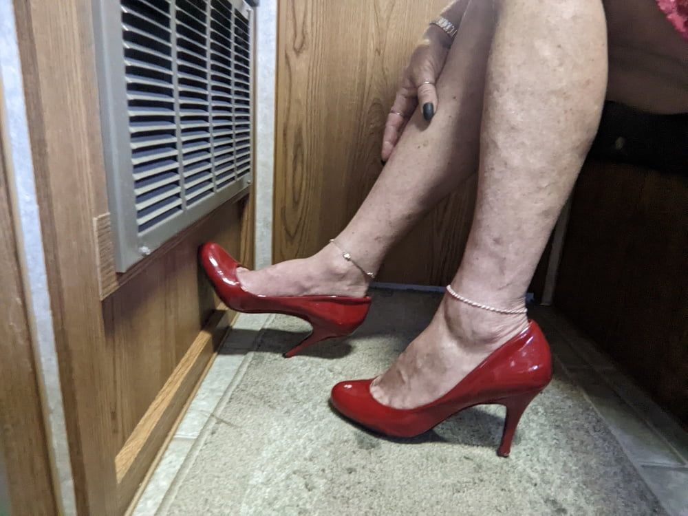 high heels - red pumps #13