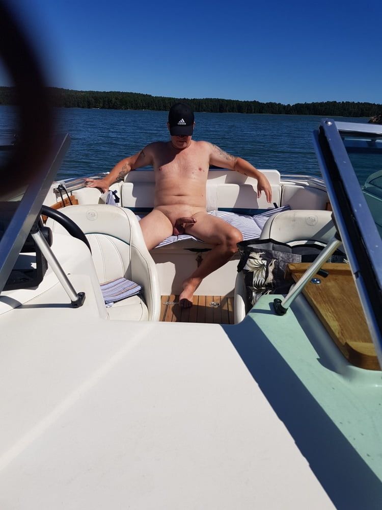 Naked on boat 2  #3