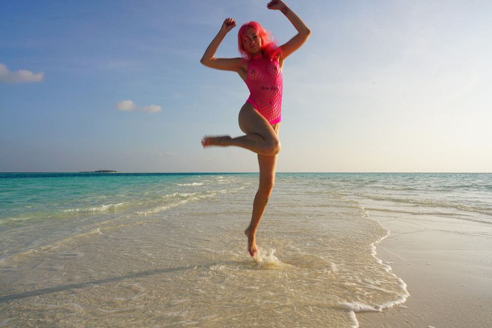 Vicky on the beach #26