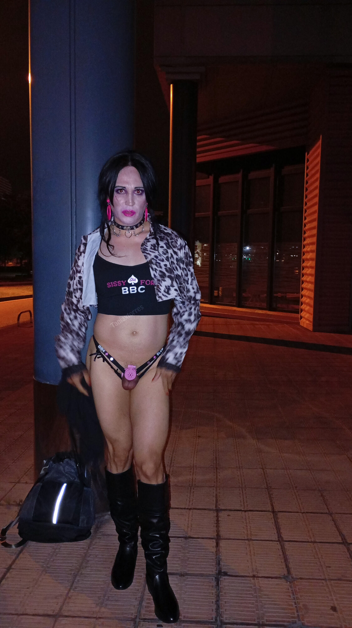 Agosto 2025-Taniax with bbc outfit in the streets #27