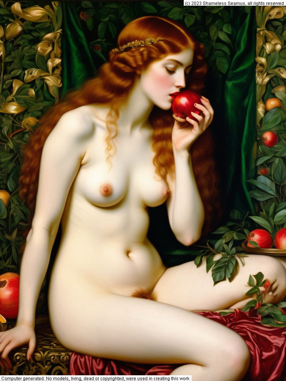 Pre-Raphaelite Goddess