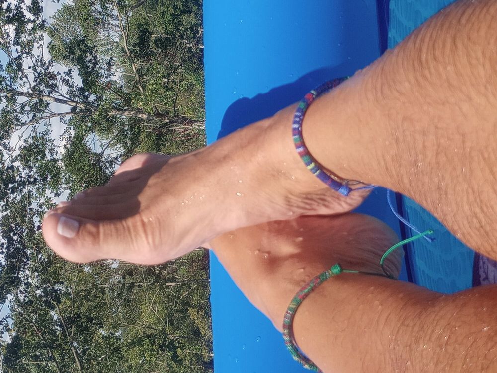 My pediured feet  #20