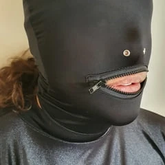 Cuffed Lady Gimp