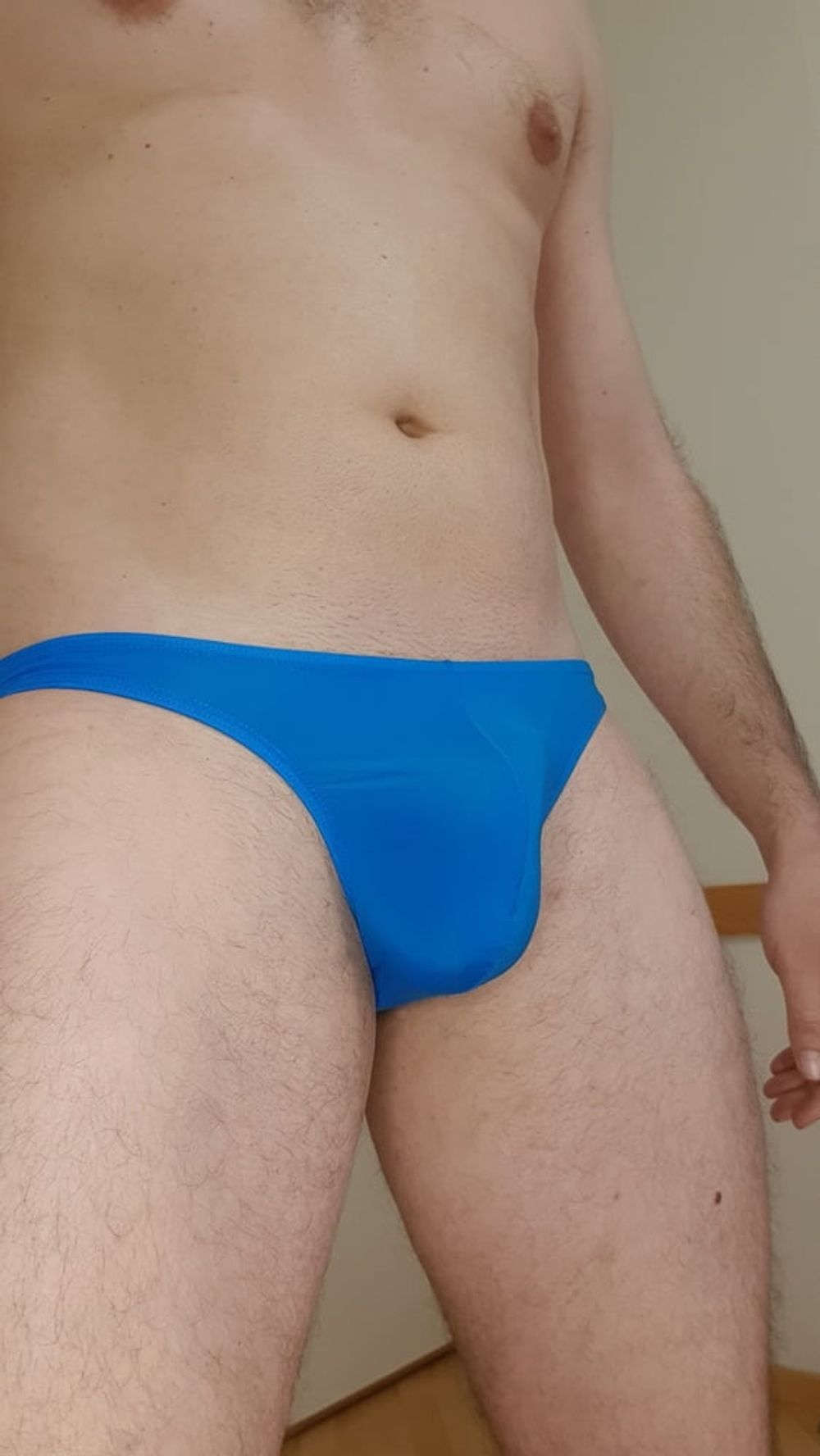 Blue briefs bulging  #10