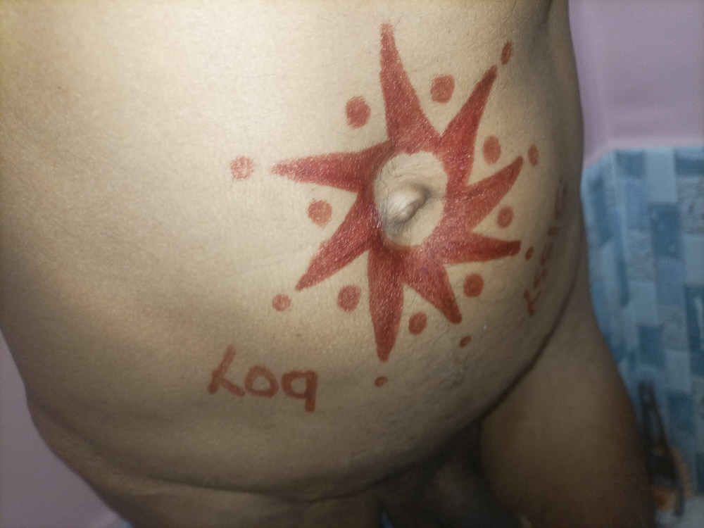 Belly tattoo #12