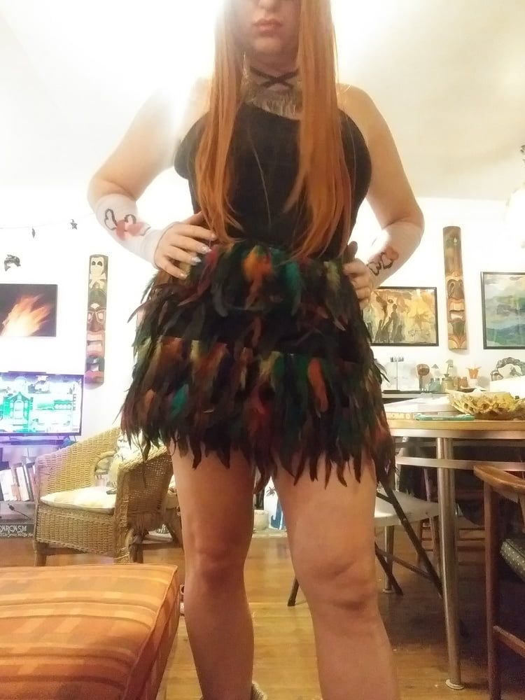 Redhead shemale trans masturbation cum cock  #40