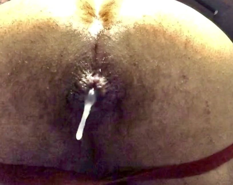 Flooded Ass, cunt full of cum, creamy hole #23