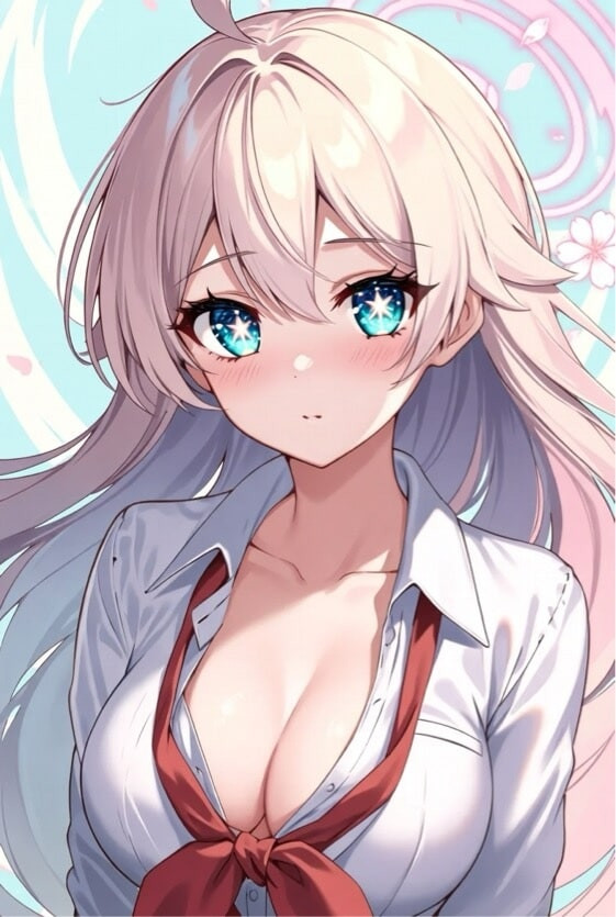 Cute Anime Girls Showing Their Curvy Poses – AI Art Collecti #16