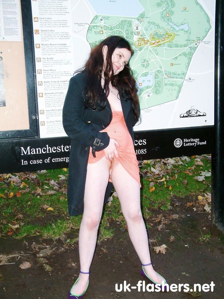 Going out with no panties at UK-Flashers #6