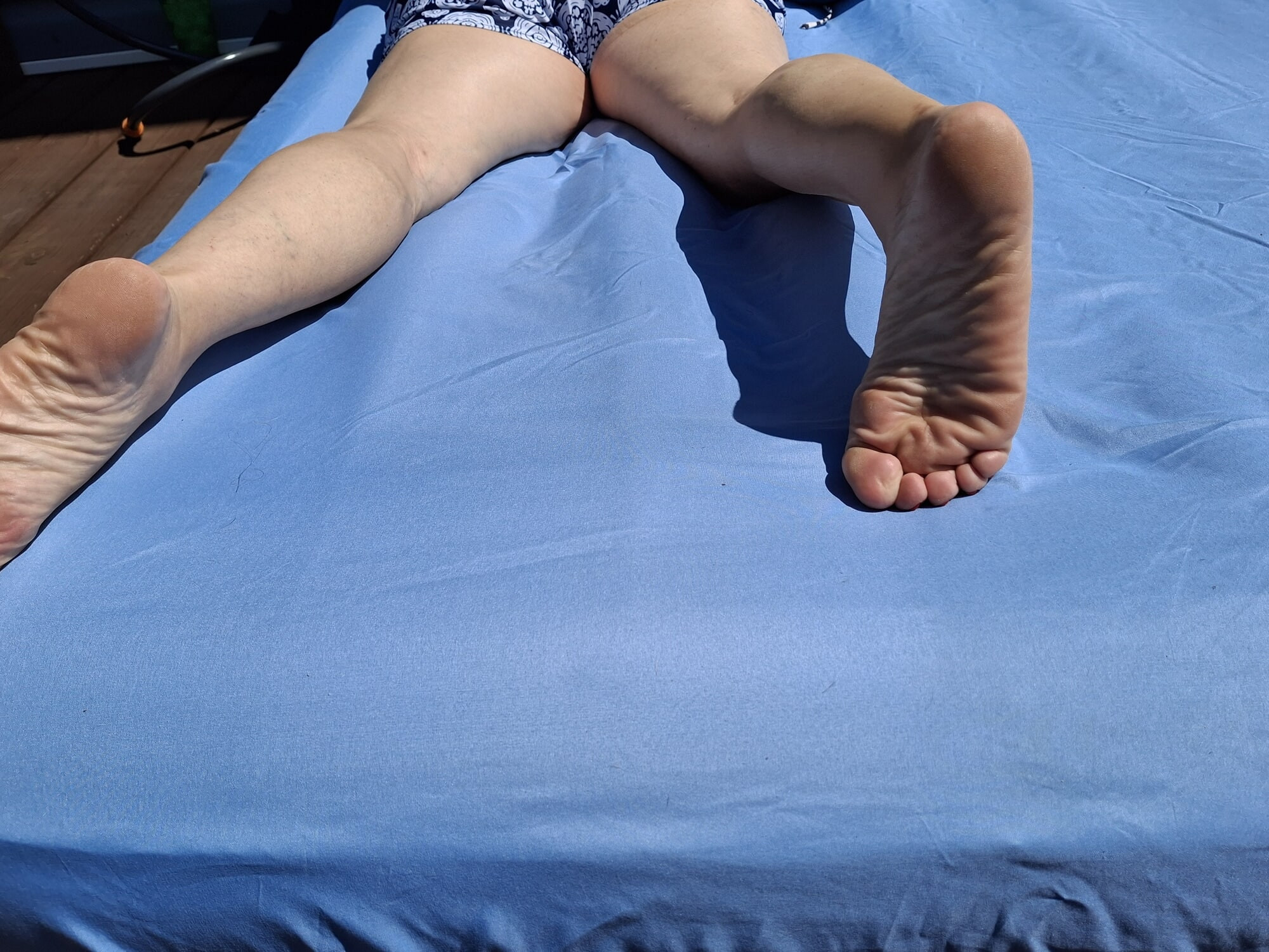 Sexy bare feet in the sun #3