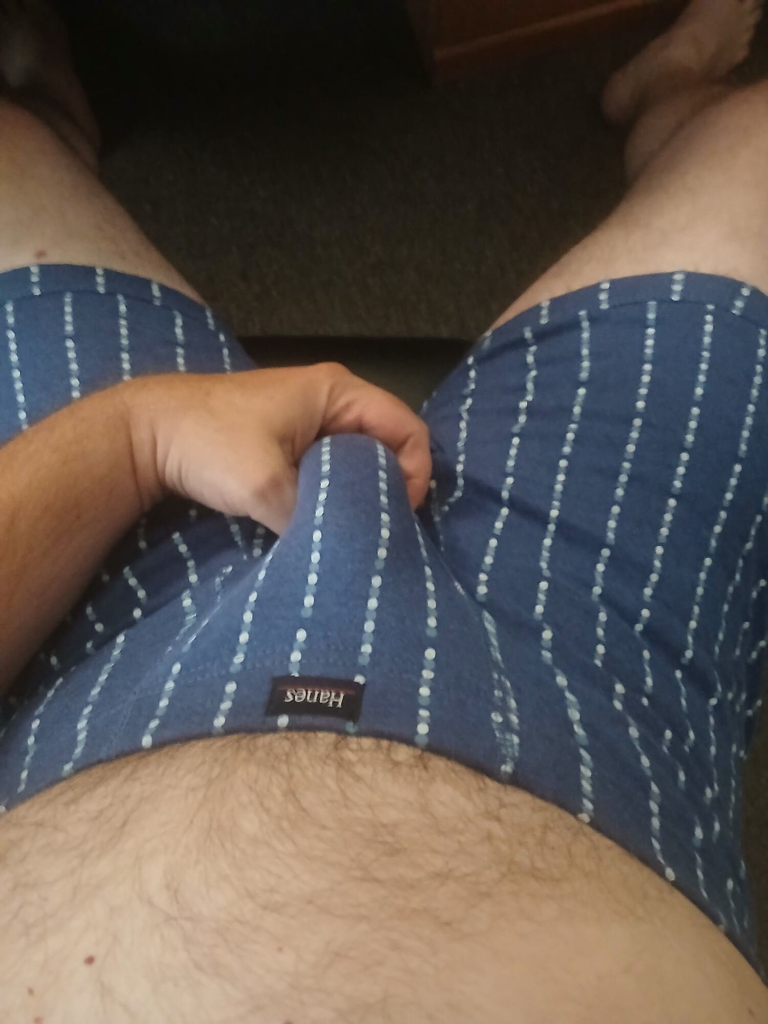 Hanes blue boxerbriefs  #11