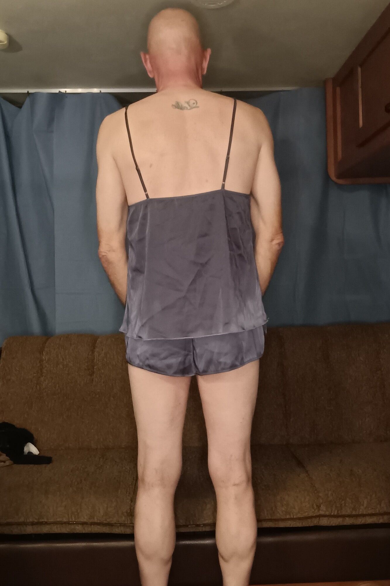 Faggot Andrew Brown Modelling Nighties #19
