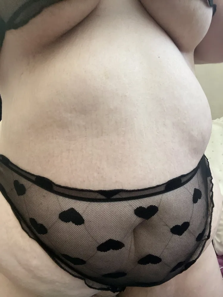 BBW BRAT WITH HEART LINGERIE STRIPS