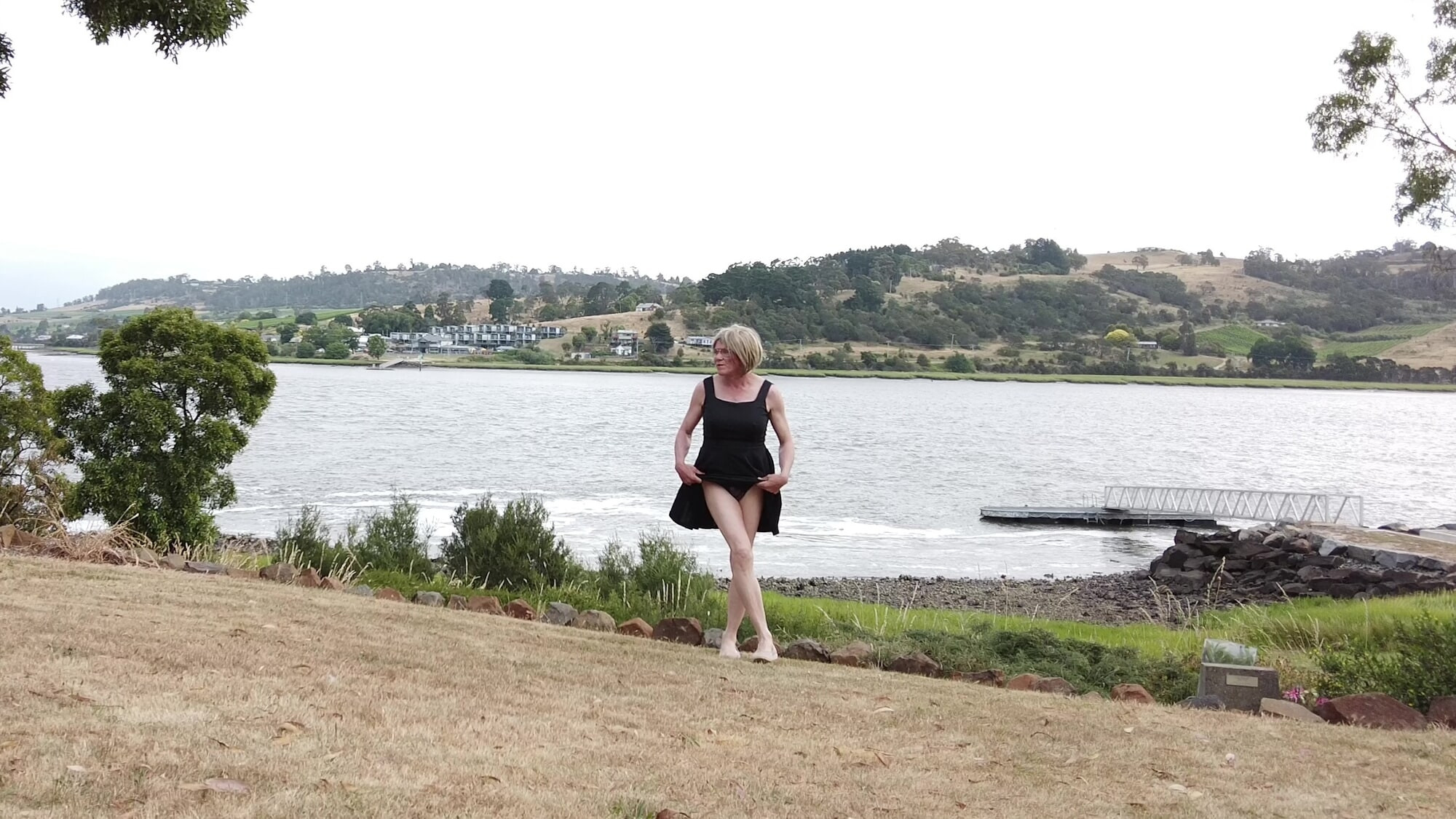Crossdress Roadtrip - Windy River Walk #5