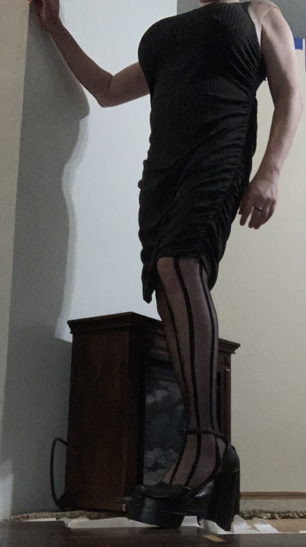 New stockings and heels #2