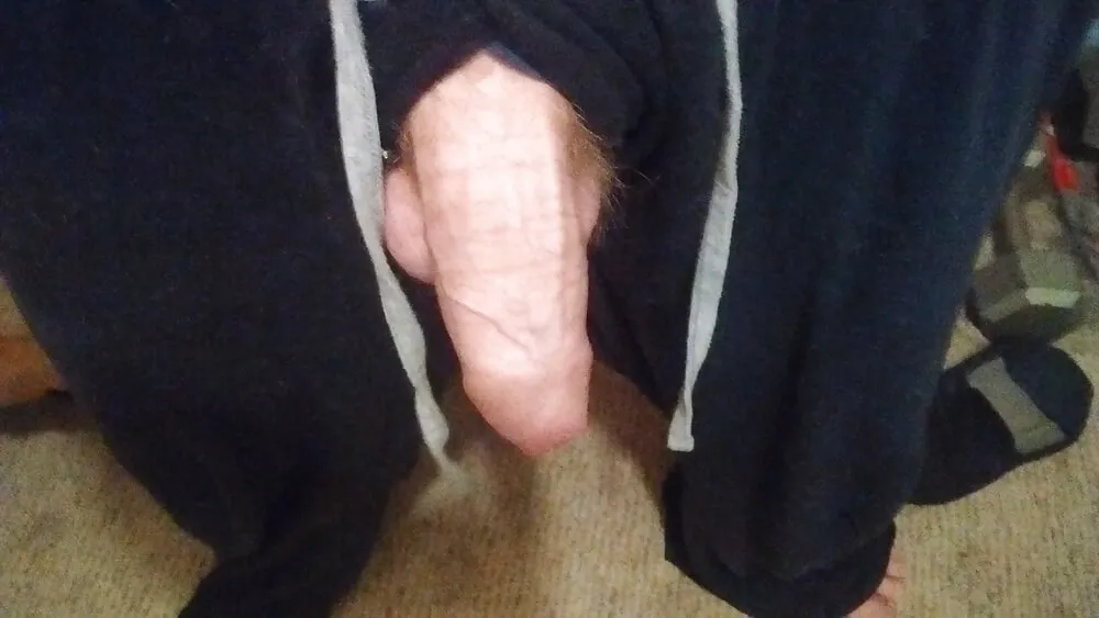 My uncut cock