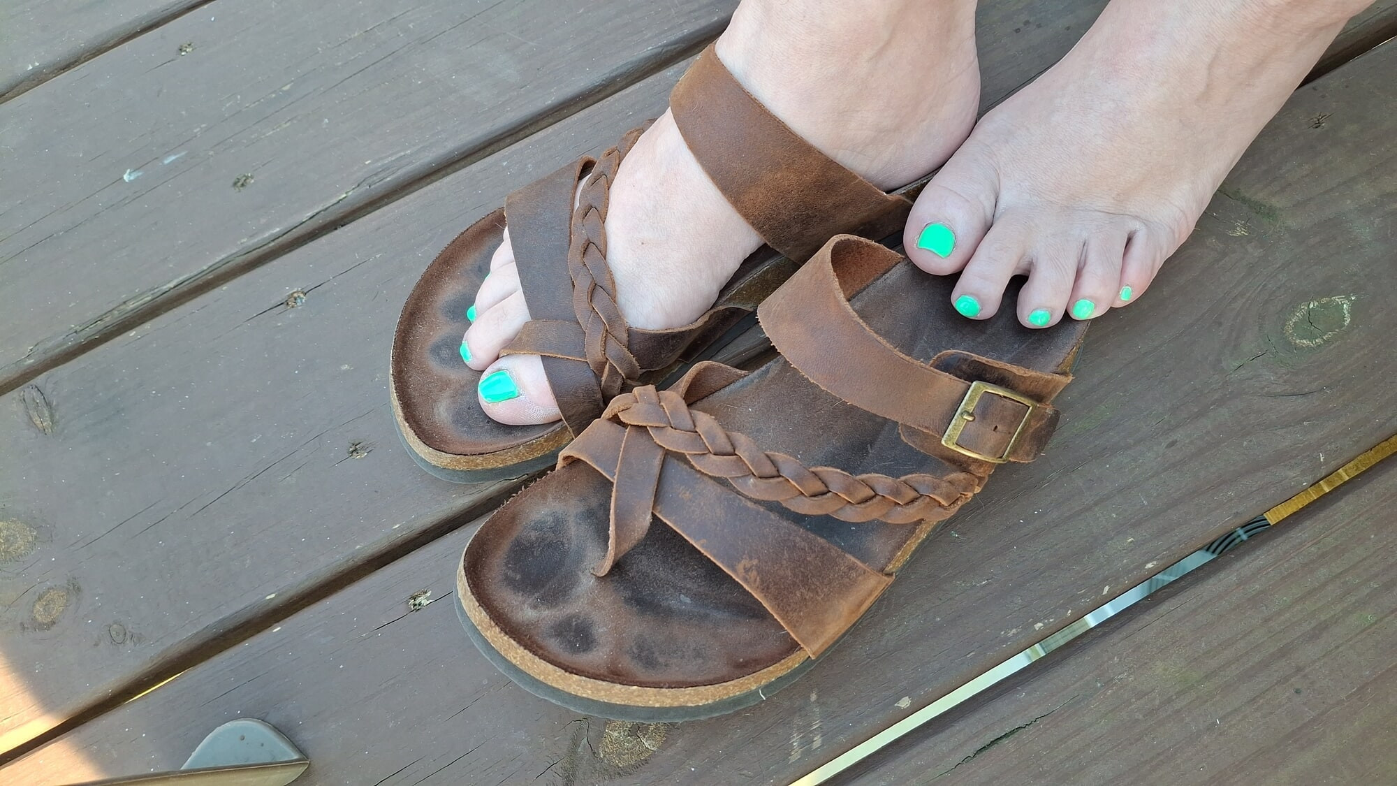 Cute little green toes #7