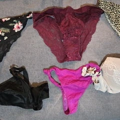Neighbor Wife &amp; Stepdaughter Dirty Panties &amp; Bras