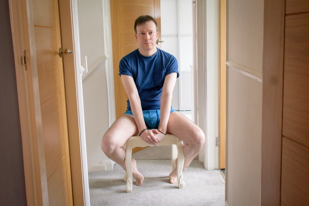 Horny Boy Self Shot Hall Set - Uncropped Unedited #24