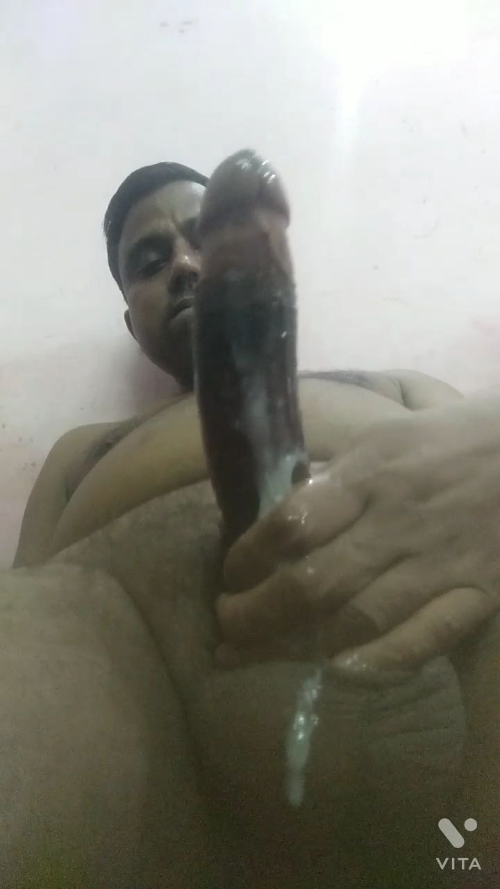 #Indian Pornstar Ravi big cock huge cumshoot #4