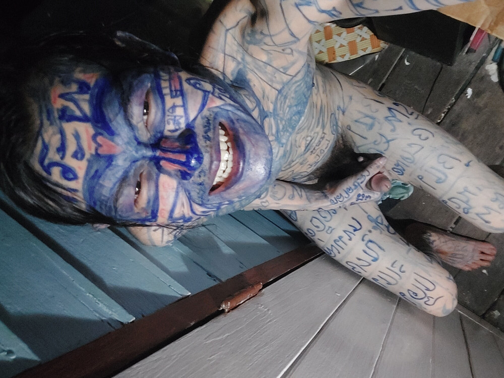 blue clown #6