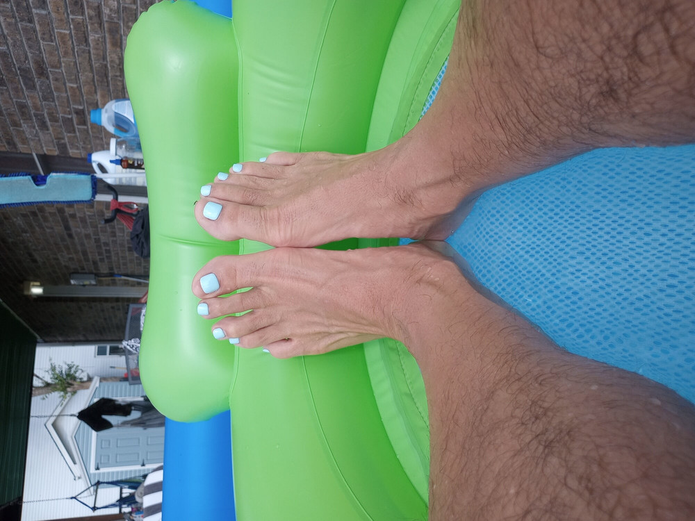 Showing off my man Pedi #12