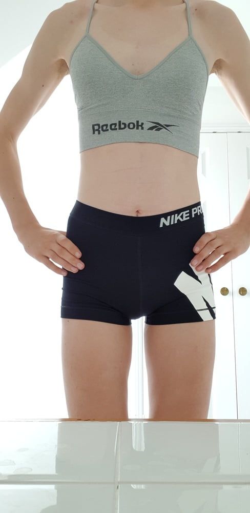 Nike Pro Shorts + Reebok Bra #44