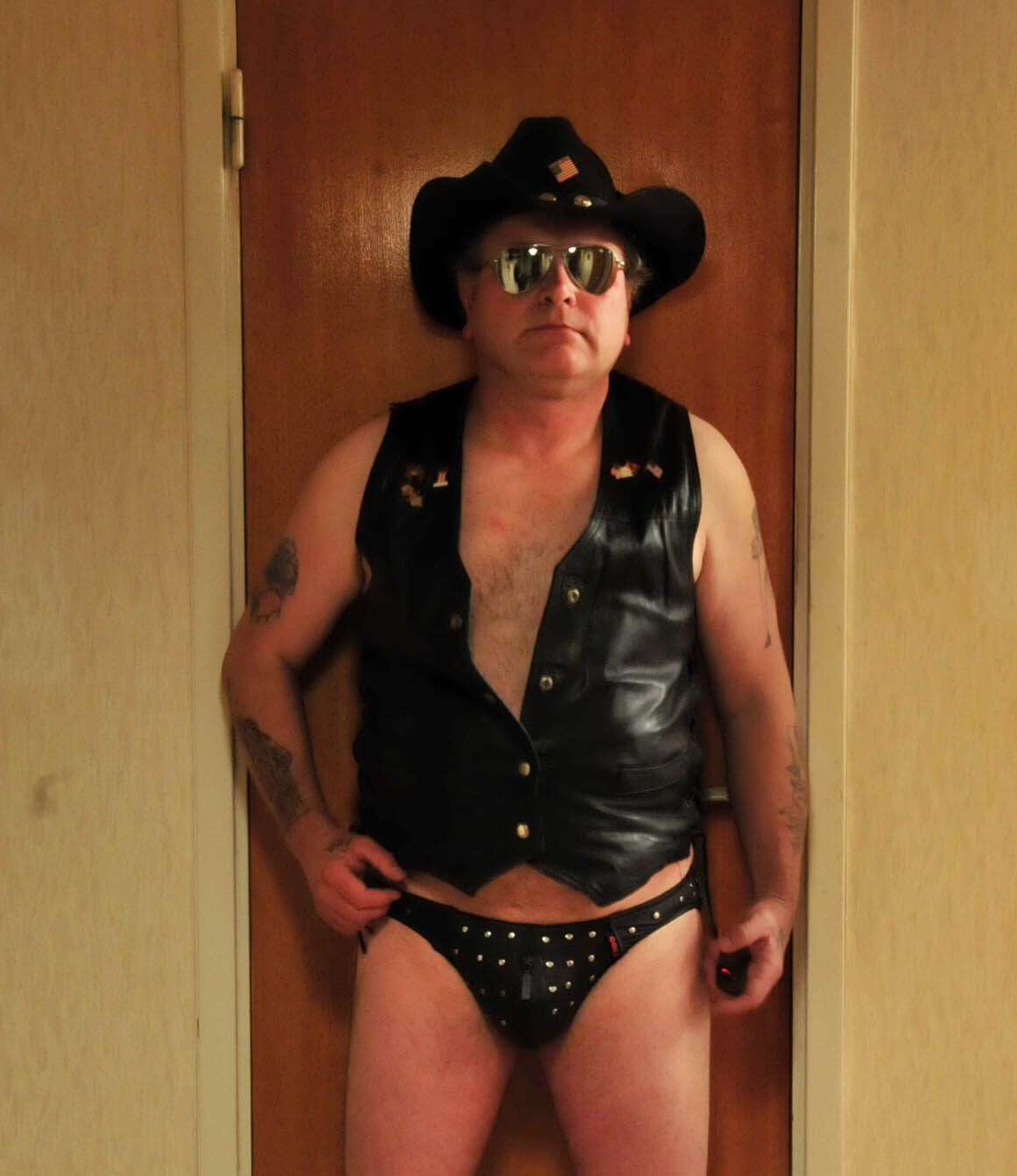 WEAR ME IN A TIGHT LEATHER #23
