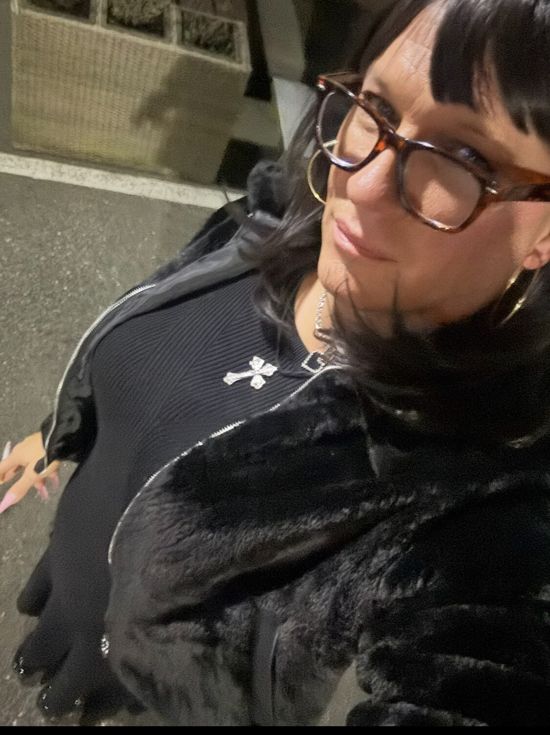 Out in black 